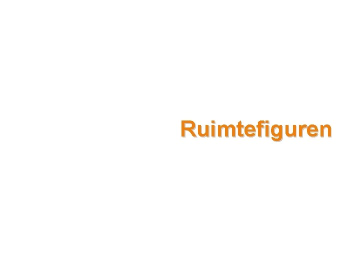 Ruimtefiguren 