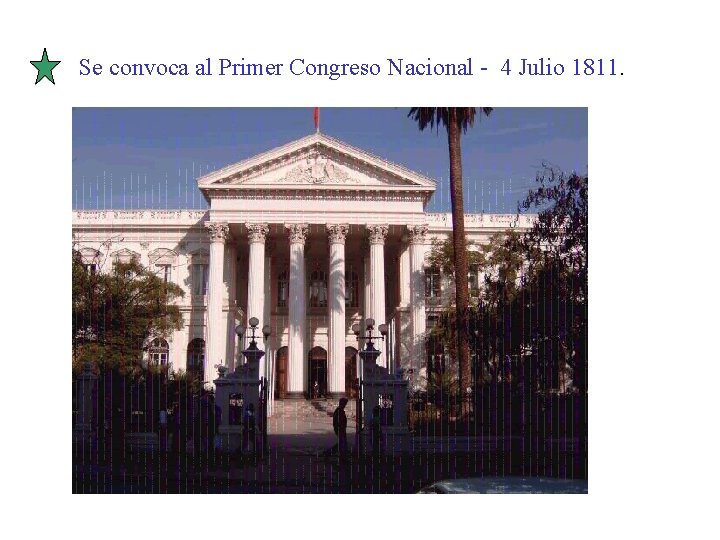 Se convoca al Primer Congreso Nacional - 4 Julio 1811. 