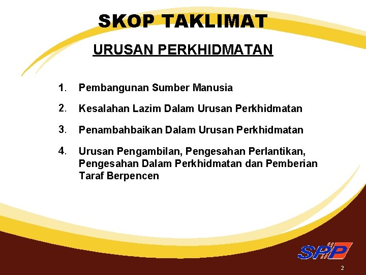 Cetakan Surat Pengesahan Jawatan Dalam Spp