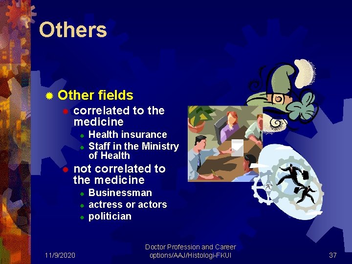 Others ® Other fields ® correlated to the medicine ® ® ® Health insurance