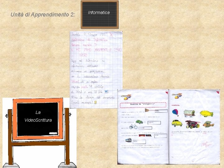 Unità di Apprendimento 2: La Video. Scrittura Informatica Unità di Apprendimento 2: La Video. Scrittura Informatica