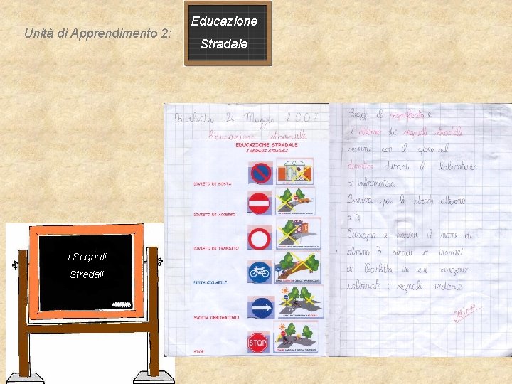 Unità di Apprendimento 2: I Segnali Stradali Educazione Stradale Unità di Apprendimento 2: I Segnali Stradali Educazione Stradale