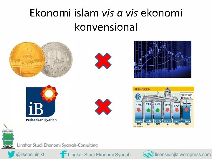 Ekonomi islam vis a vis ekonomi konvensional 