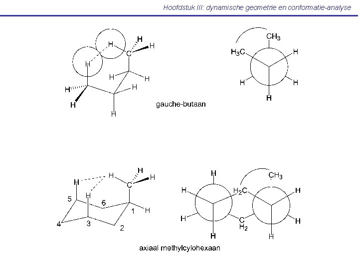 Hoofdstuk III: dynamische geometrie en conformatie-analyse 