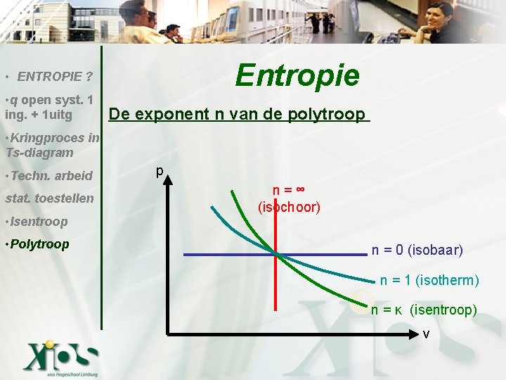 Entropie • ENTROPIE ? • q open syst. 1 ing. + 1 uitg De