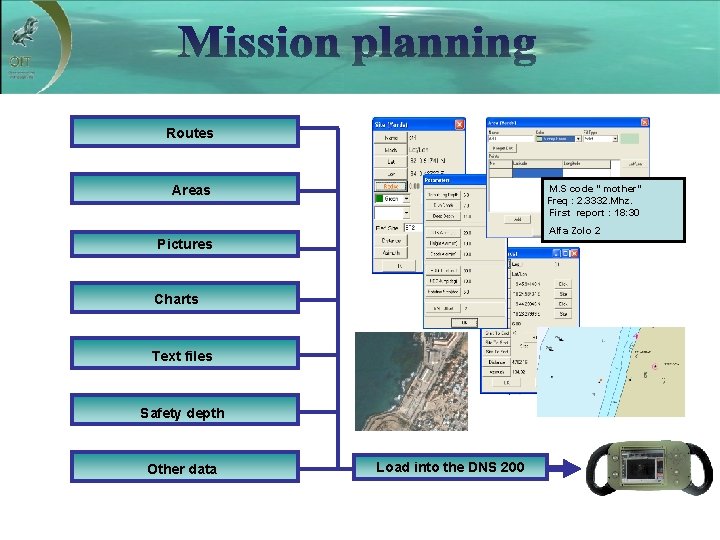 Routes Areas M. S code " mother" Freq : 2. 3332. Mhz. First report