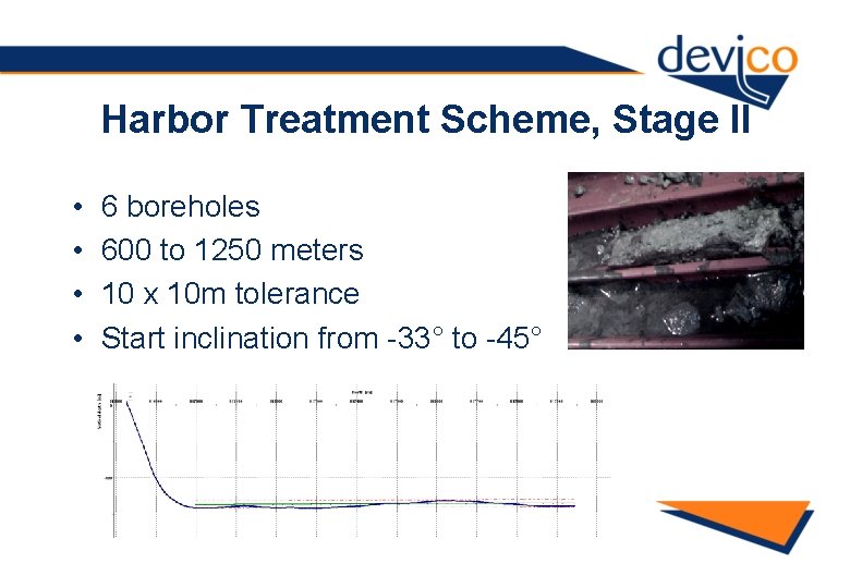 Harbor Treatment Scheme, Stage II • • 6 boreholes 600 to 1250 meters 10