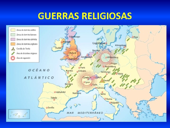 GUERRAS RELIGIOSAS GUERRAS RELIGIOSAS