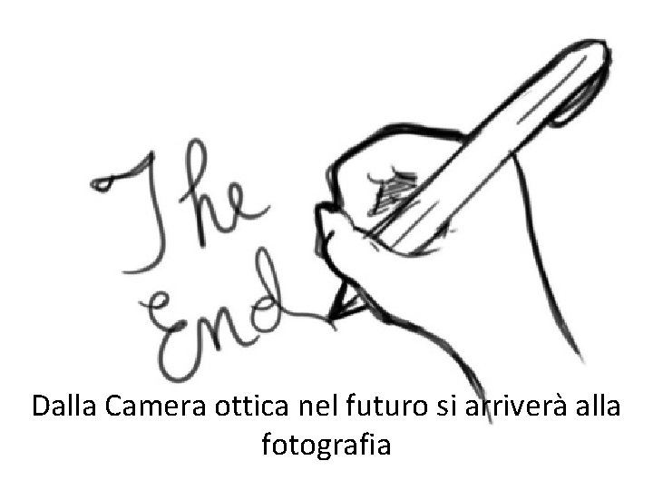 Dalla Camera ottica nel futuro si arriverà alla fotografia 