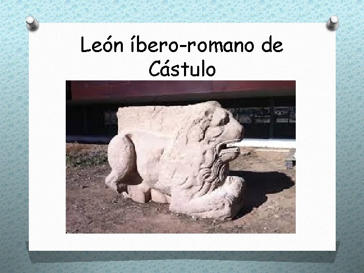 León íbero-romano de Cástulo 