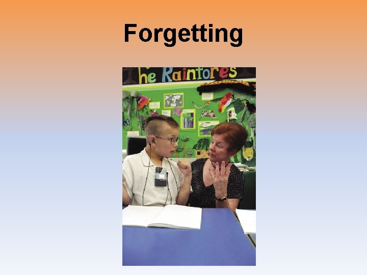 Forgetting 