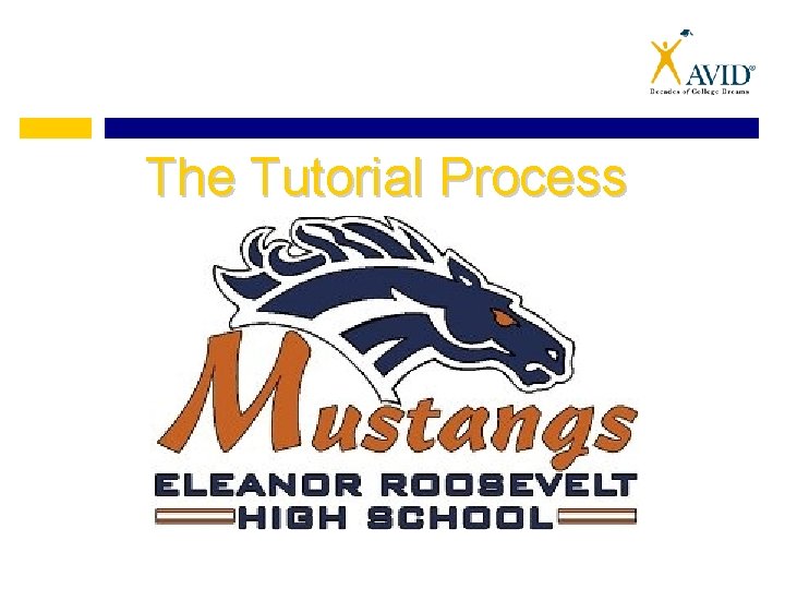 The Tutorial Process 