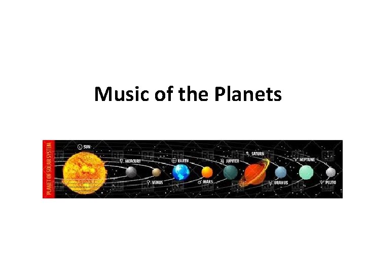 Music of the Planets 