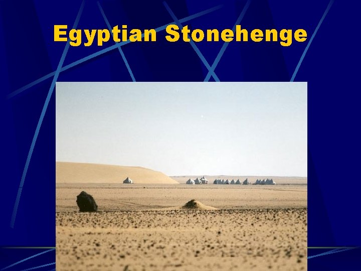 Egyptian Stonehenge 