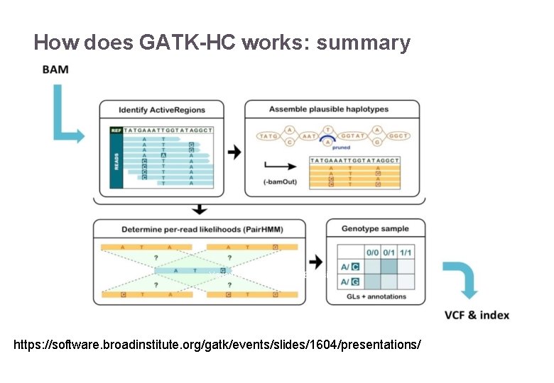 How does GATK-HC works: summary 22/11/2016 Variant Calling – Yannick Boursin https: //software. broadinstitute.