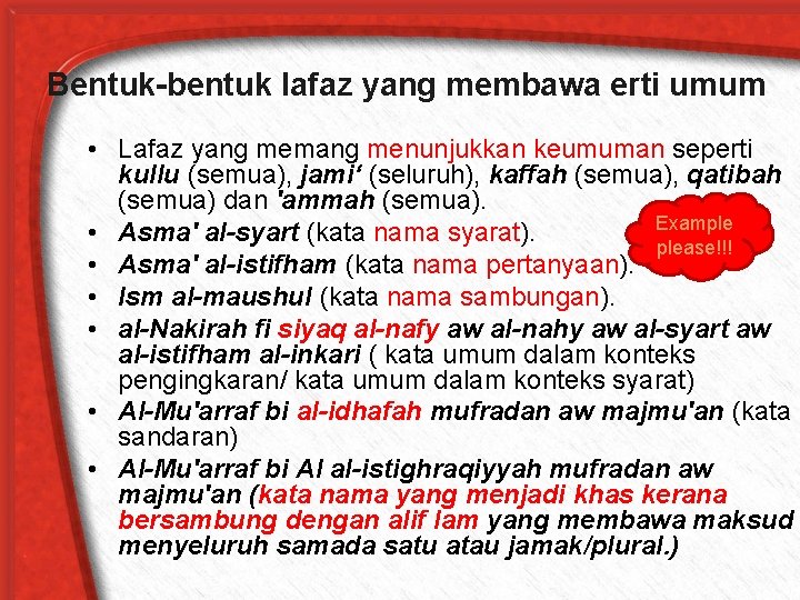 Usul Al Tafsir Kuliah Ketiga U Mohamad Zahir