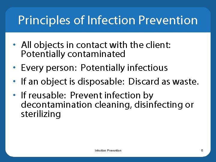SBA Presentation 1 b Infection Prevention Maternal Health