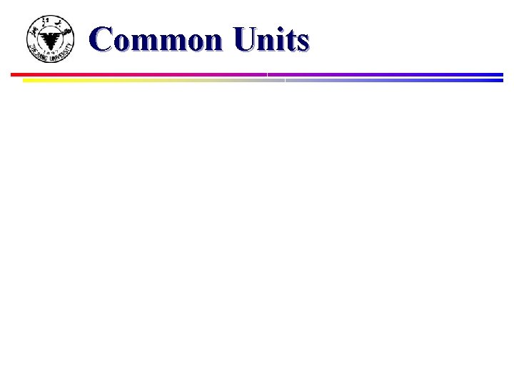 Common Units 