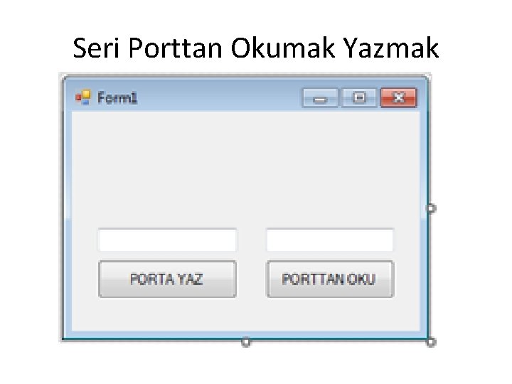 Seri Porttan Okumak Yazmak 