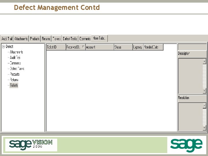Defect Management Contd 