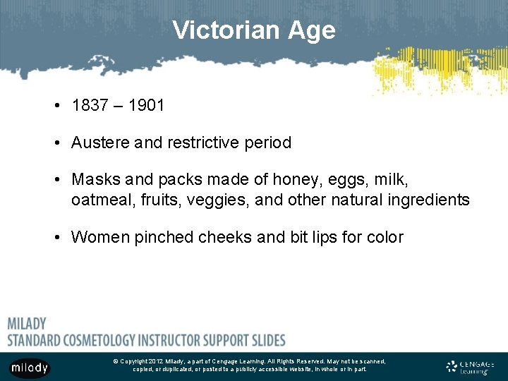 Victorian Age • 1837 – 1901 • Austere and restrictive period • Masks and