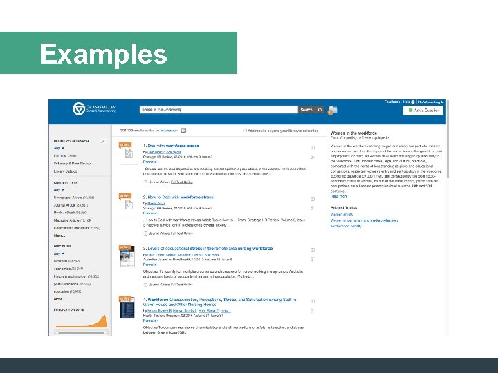 Examples 