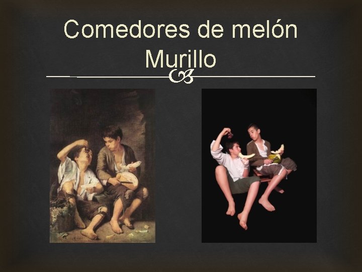 Comedores de melón Murillo 