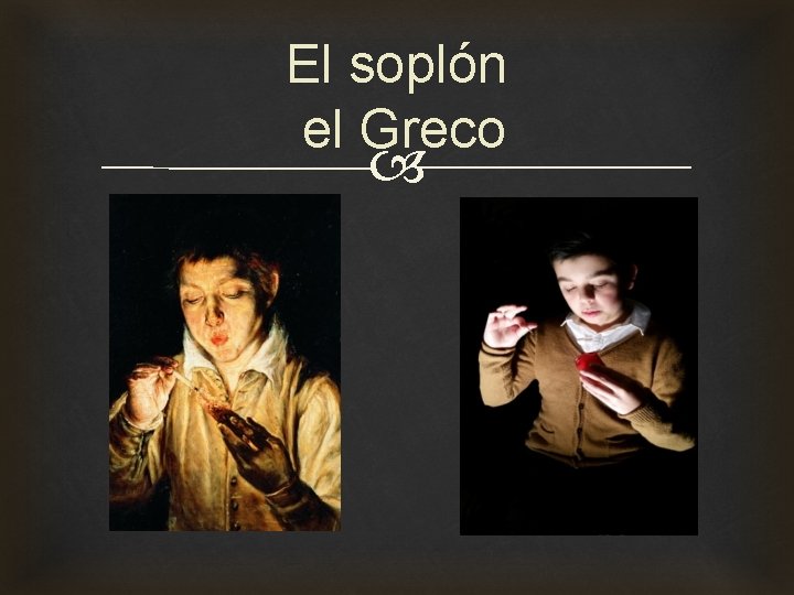 El soplón el Greco 