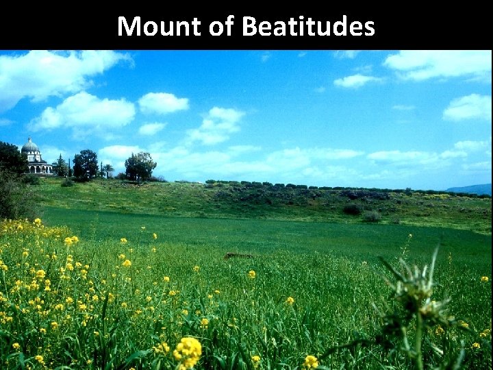 Mount of Beatitudes 