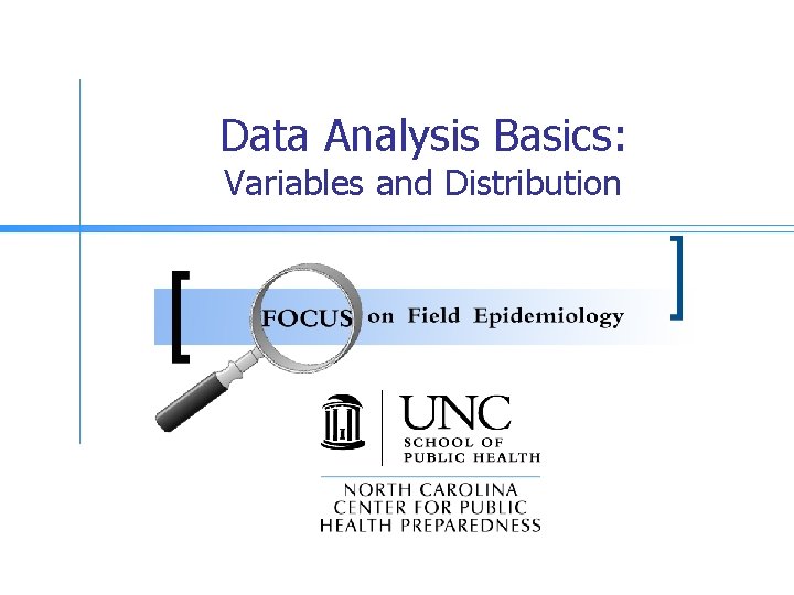 Data Analysis Basics: Variables and Distribution 