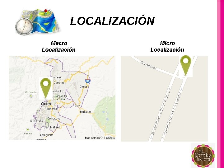 LOCALIZACIÓN Macro Localización Micro Localización 