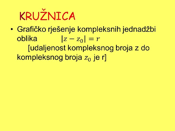 KRUŽNICA • 