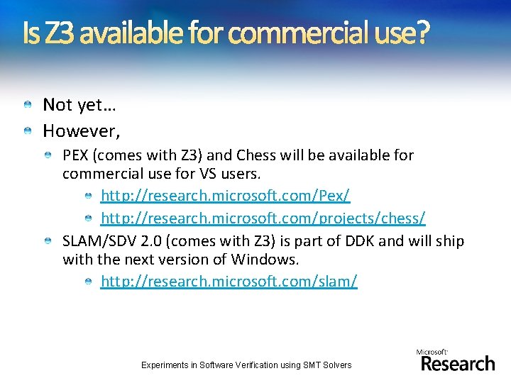 Is Z 3 available for commercial use? Not yet… However, PEX (comes with Z