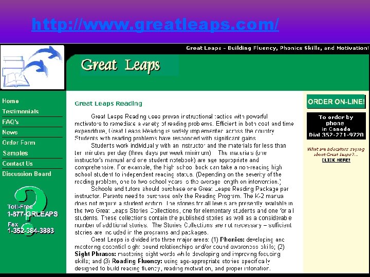 http: //www. greatleaps. com/ 