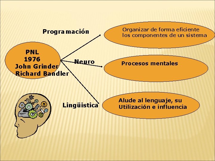 Programación PNL 1976 Neuro John Grinder Richard Bandler Lingüistica Organizar de forma eficiente los