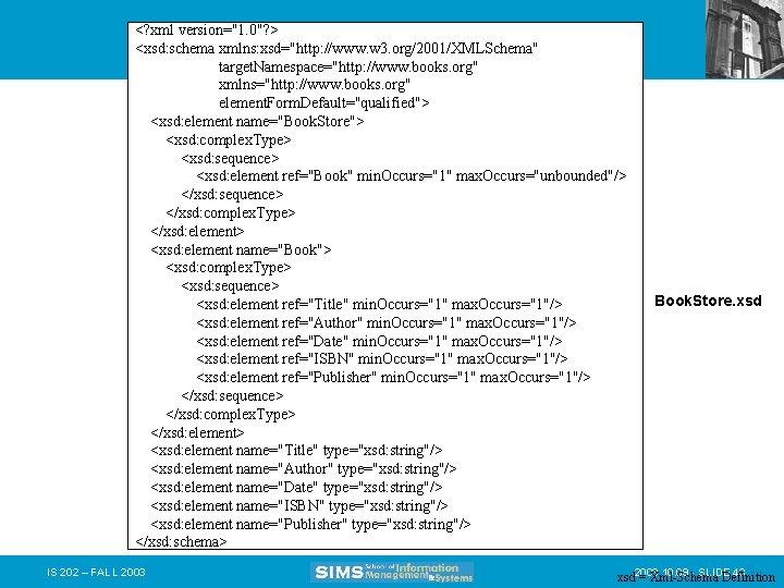 <? xml version="1. 0"? > <xsd: schema xmlns: xsd="http: //www. w 3. org/2001/XMLSchema" target.