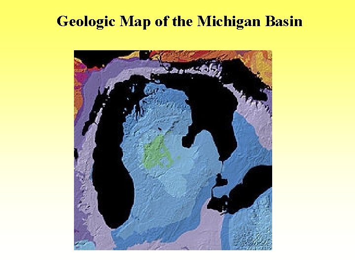 Geologic Map of the Michigan Basin 