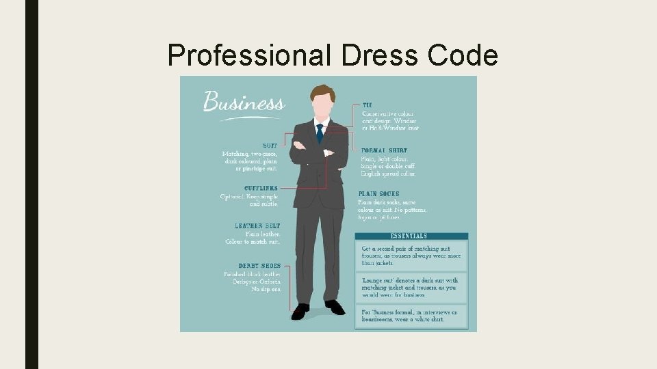 Professional Dress Code 