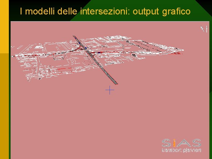 I modelli delle intersezioni: output grafico 