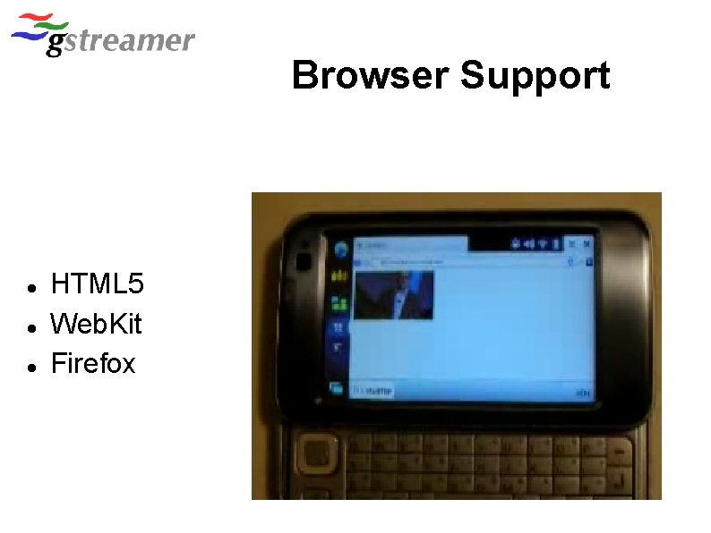 Browser Support HTML 5 Web. Kit Firefox 