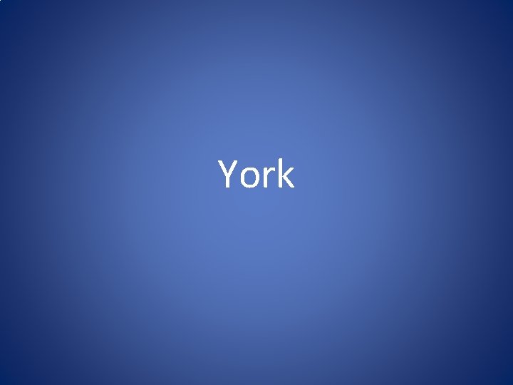 York York