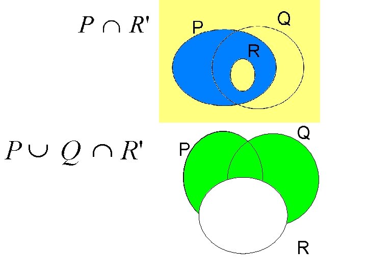 P Q R' P Q R 