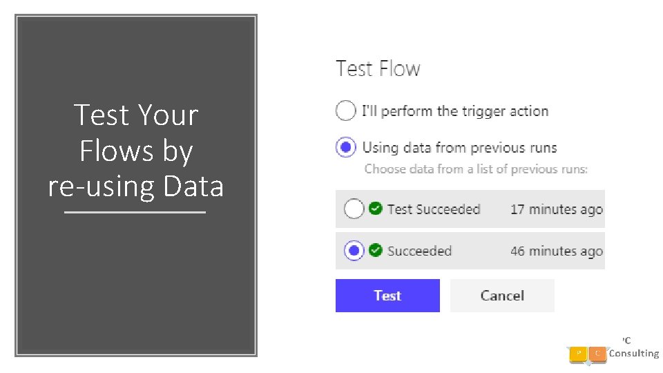 Test Your Flows by re-using Data 