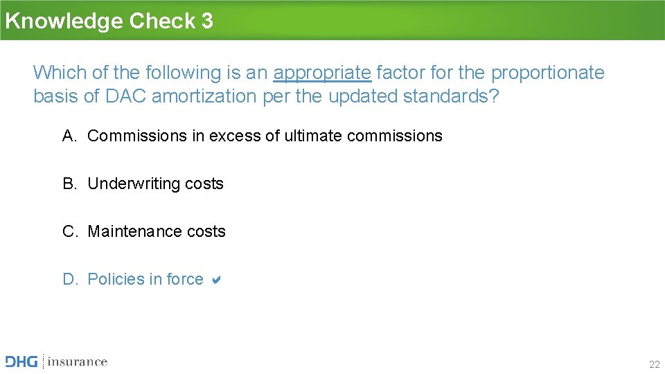 Knowledge Check 3 Which of the following is an appropriate factor for the proportionate Knowledge Check 3 Which of the following is an appropriate factor for the proportionate