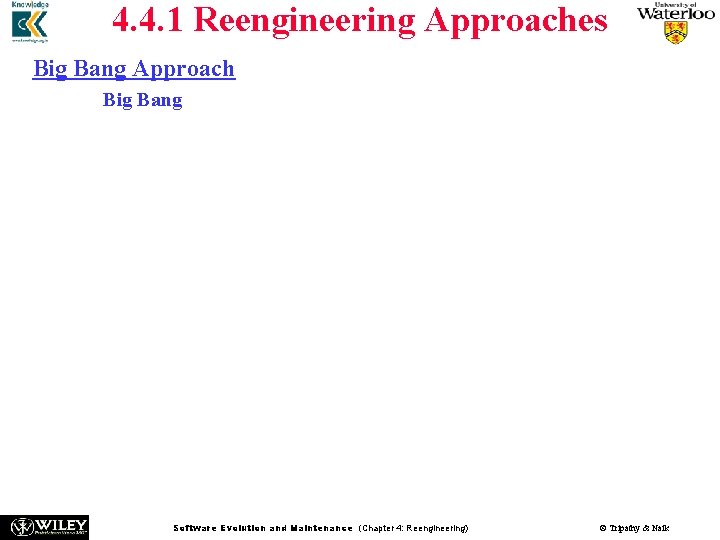 4. 4. 1 Reengineering Approaches Big Bang Approach n n n n The “Big 4. 4. 1 Reengineering Approaches Big Bang Approach n n n n The “Big