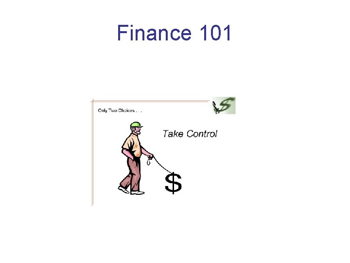 Finance 101 