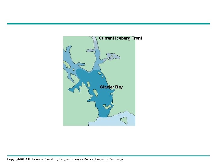 Current Iceberg Front Glacier Bay Copyright © 2008 Pearson Education, Inc. , publishing as