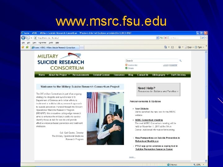 www. msrc. fsu. edu 