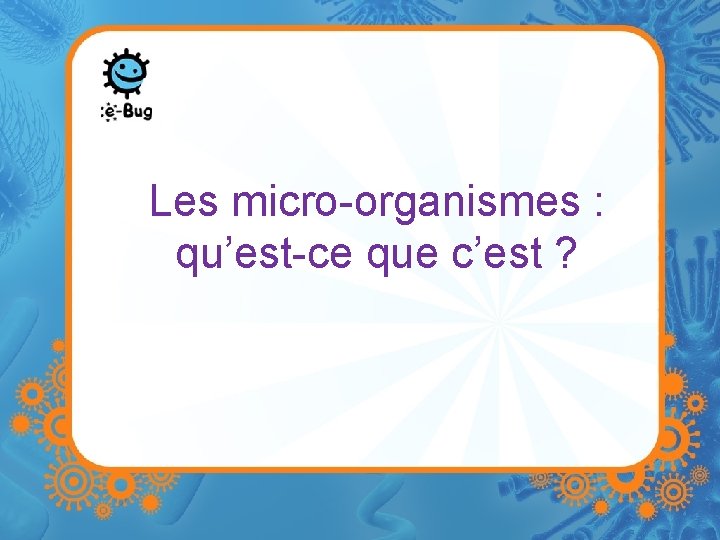 Les micro-organismes : qu’est-ce que c’est ? 