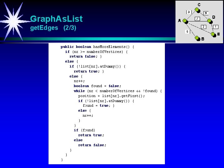 Graph. As. List get. Edges (2/3) 